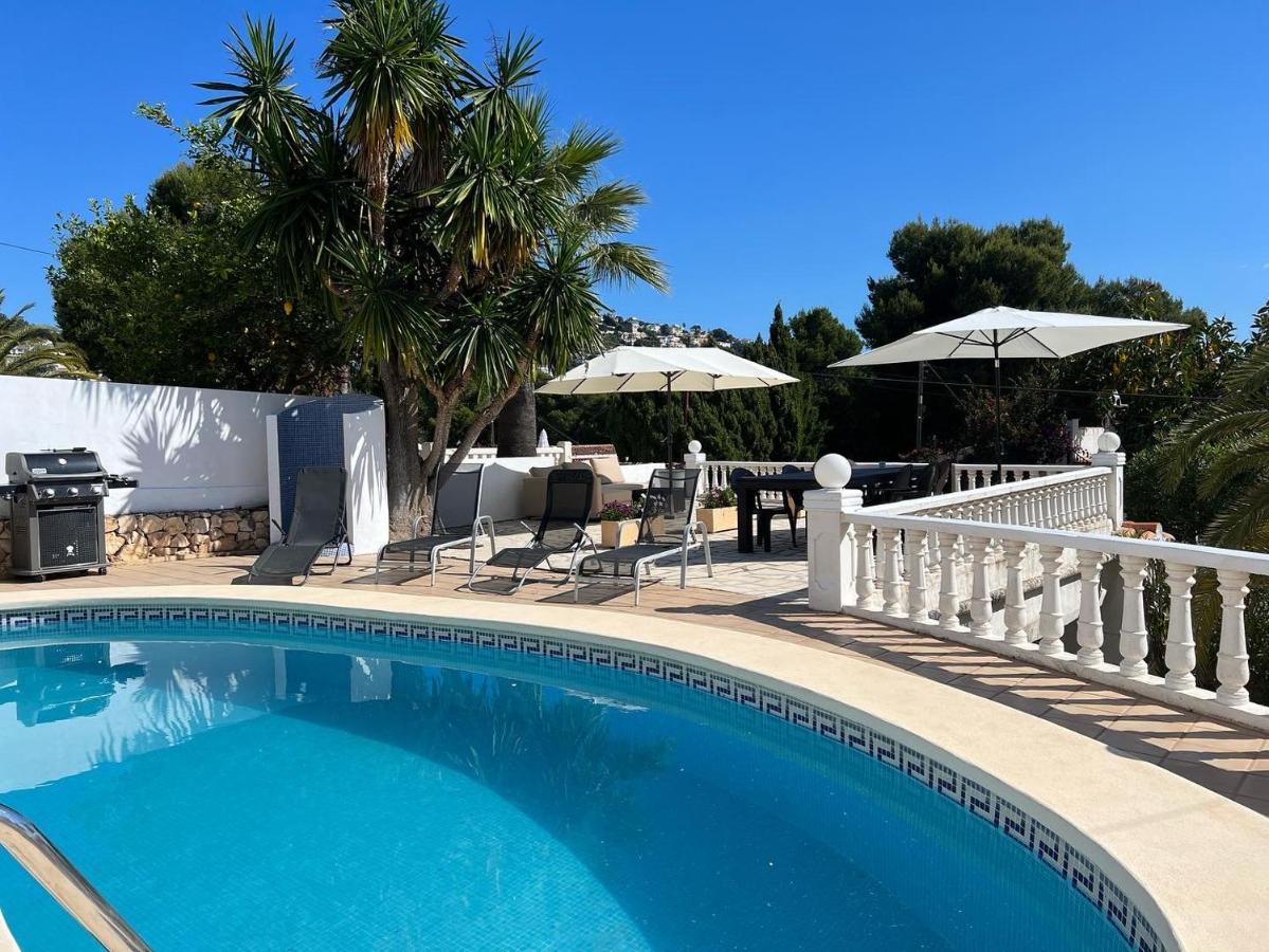 Villa El Loto Blanco Beautiful Apartment For Rent. Benissa Eksteriør bilde